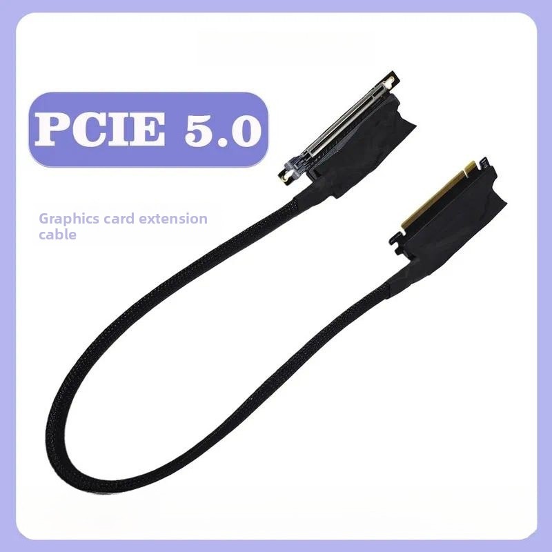 Pcie 5.0 Gpu Riser Cable - For PCIe 5.0 X16 Graphics Card
