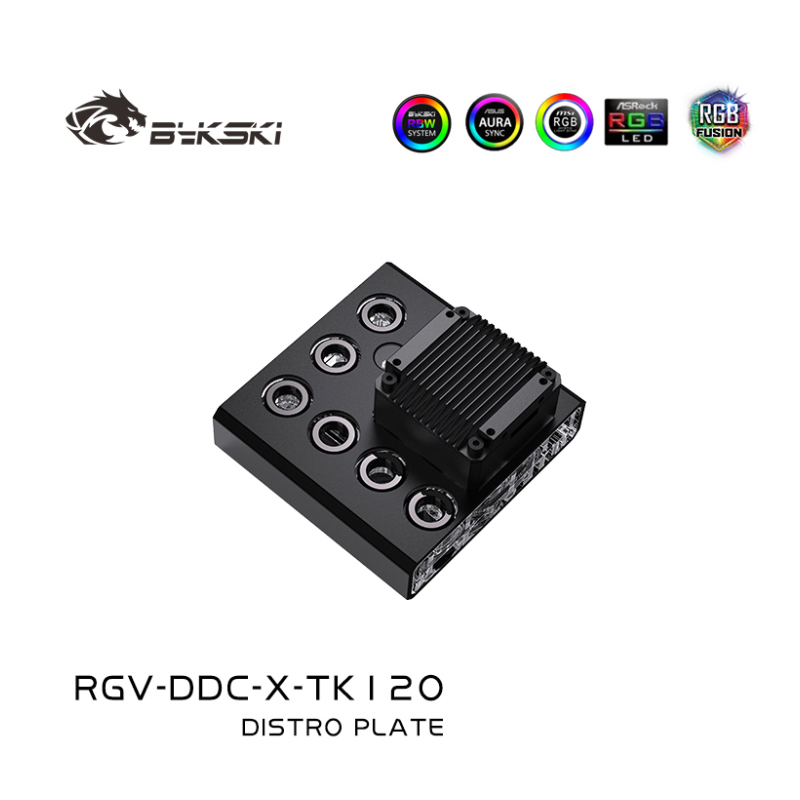 Bykski Acrylic Distro Plate /  - Rtx 4090 Water Block review and price