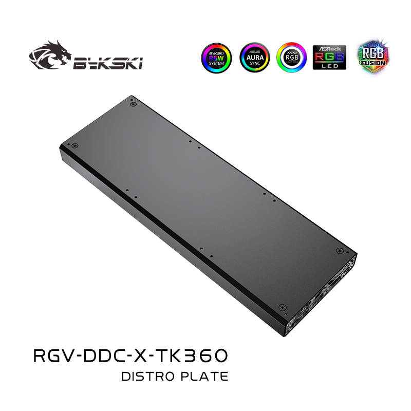 Bykski Acrylic Distro Plate /  - Rtx 4090 Water Block review and price