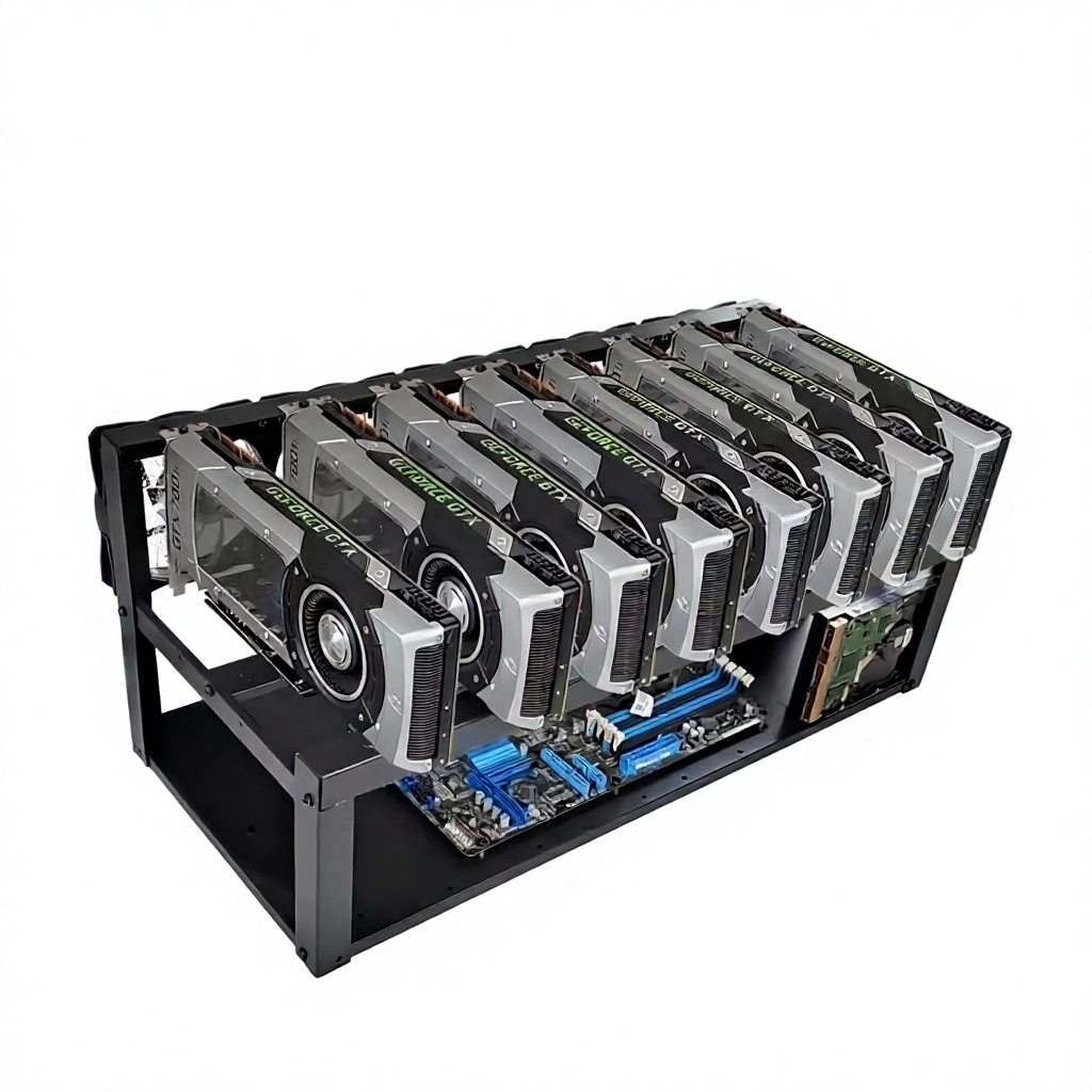 CMP 170HX  8-GPU Open Frame Mi - Gpu Mining Rig Frame 8 Gpu review and price